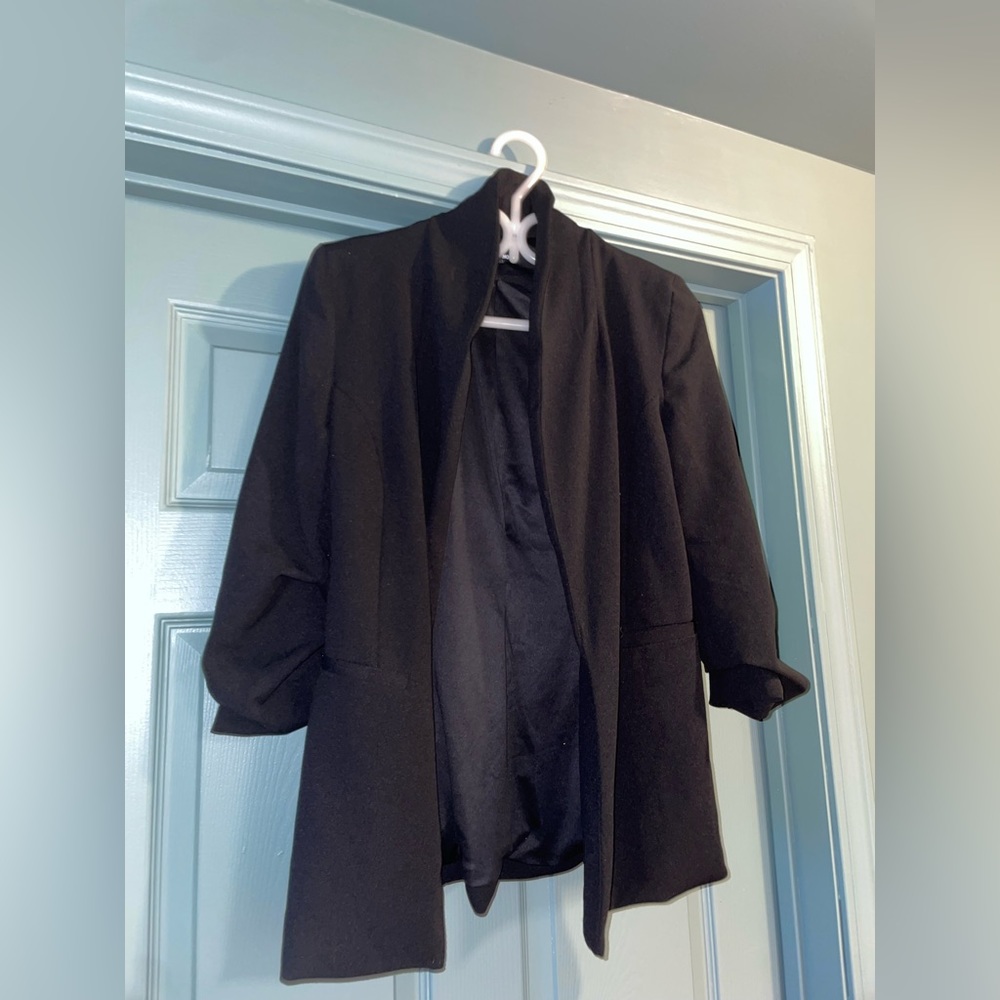 Black Blazer & Pant Set